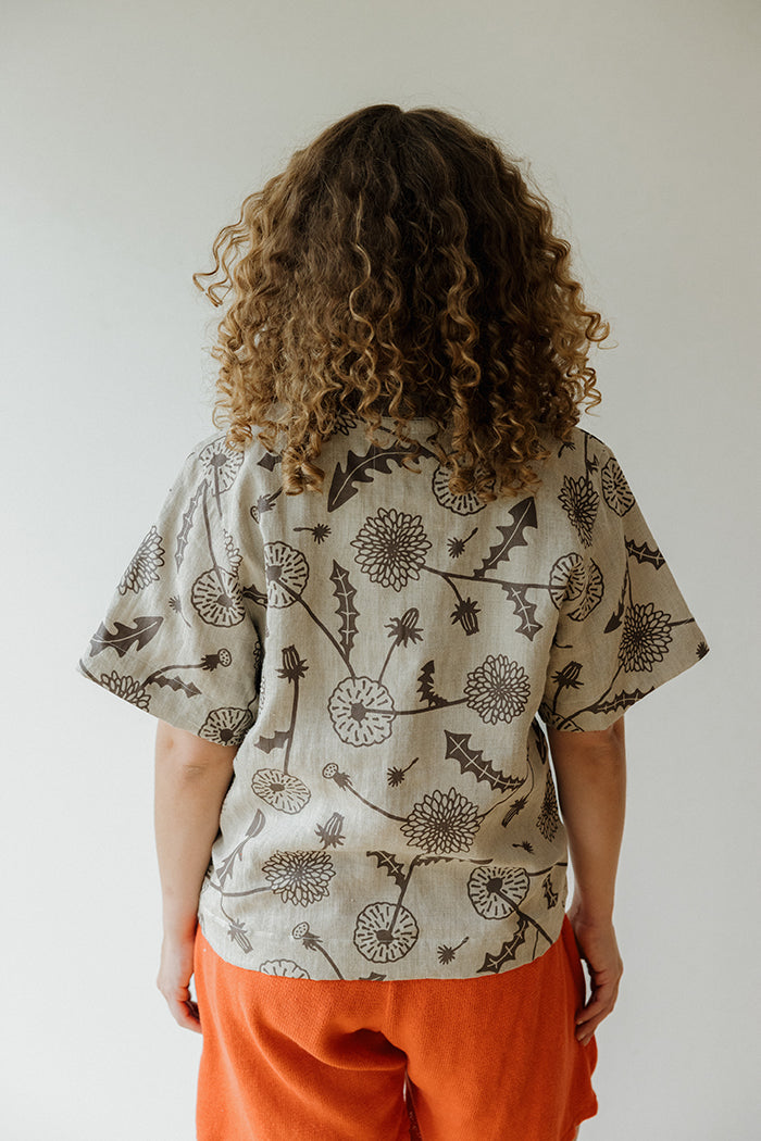 Hemp Pocket Tee - Dandelion