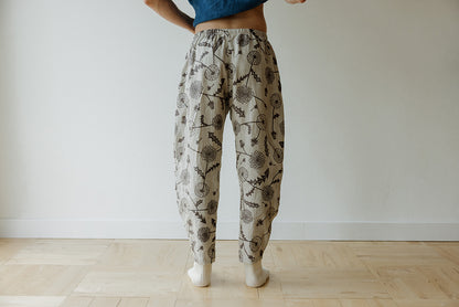 Hemp Tie Pant- Dandelion
