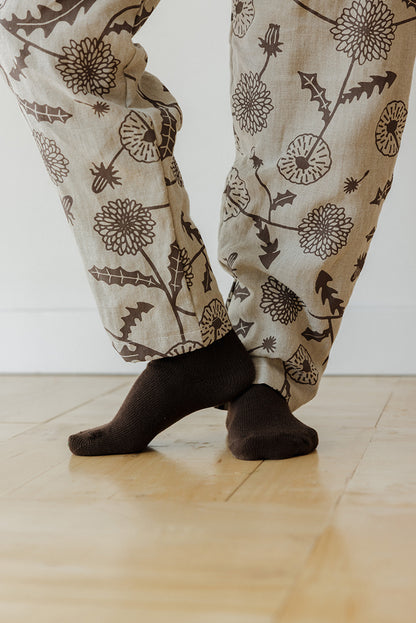 Hemp Tie Pant- Dandelion