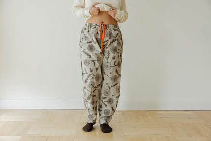 Hemp Tie Pant- Dandelion