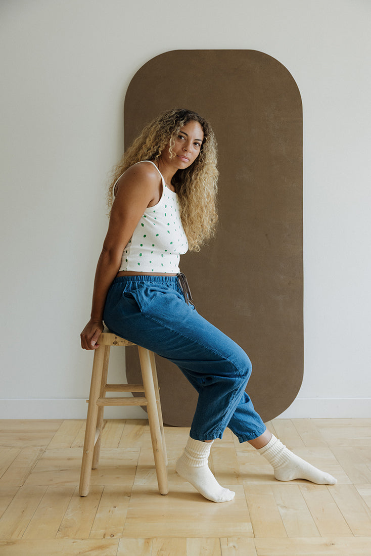 Hemp Pant- Indigo