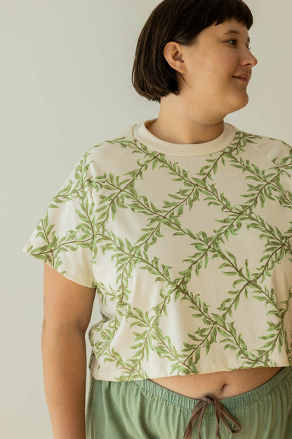 Willow Raglan Crop Tee