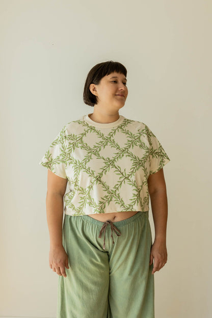 Willow Raglan Crop Tee