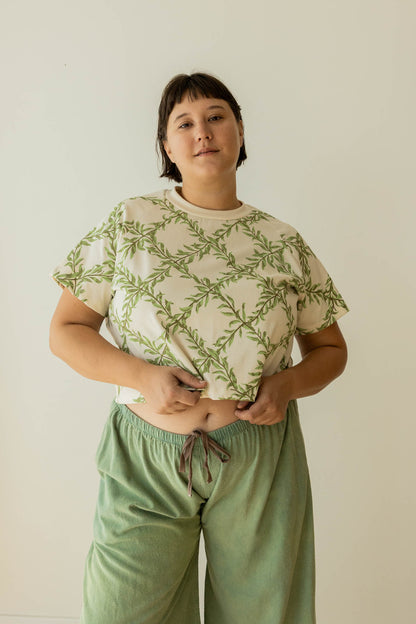 Willow Raglan Crop Tee