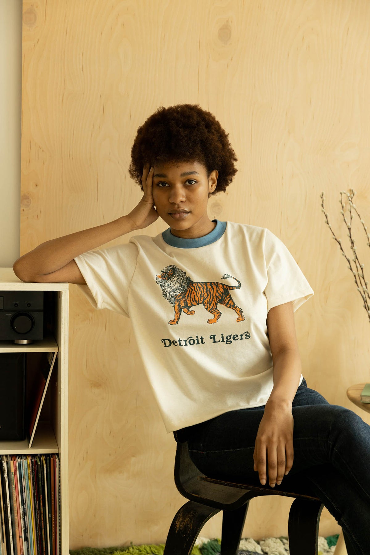 Detroit Ligers Box Tee