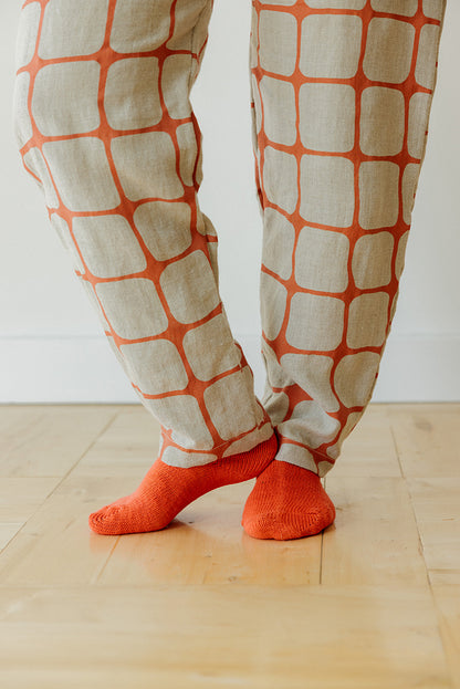 Hemp Tie Pant- Fence