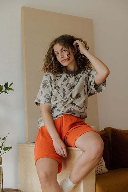 Hemp Pocket Tee - Dandelion