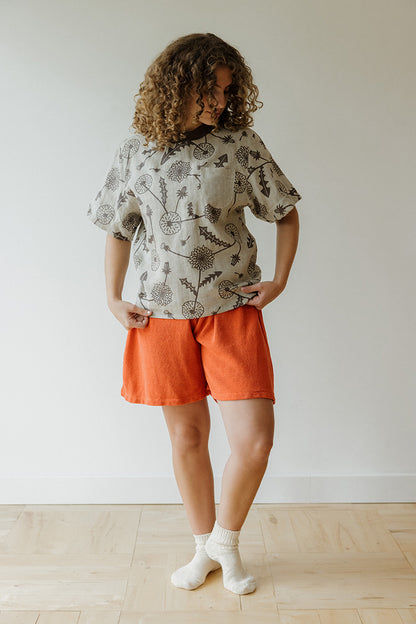 Hemp Pocket Tee - Dandelion