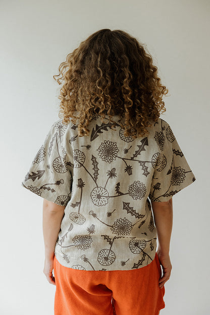 Hemp Pocket Tee - Dandelion
