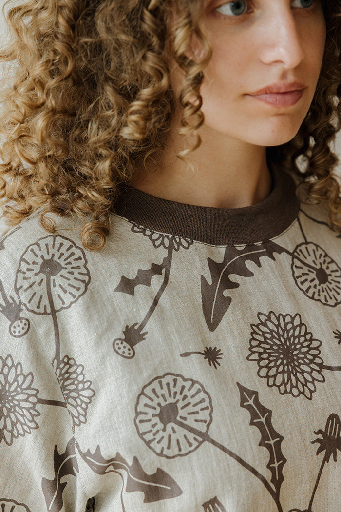 Hemp Pocket Tee - Dandelion