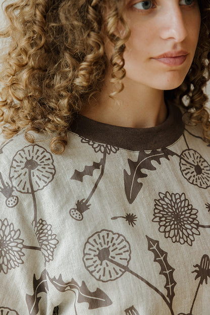 Hemp Pocket Tee - Dandelion