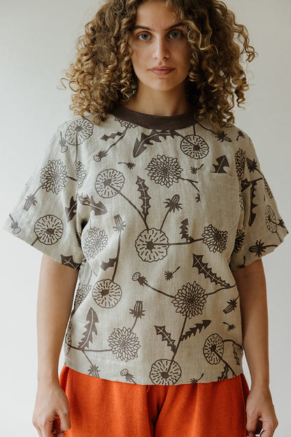 Hemp Pocket Tee - Dandelion