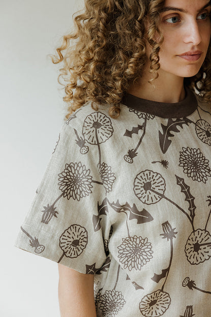 Hemp Pocket Tee - Dandelion