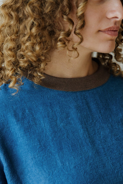 Hemp Long Sleeve - Indigo