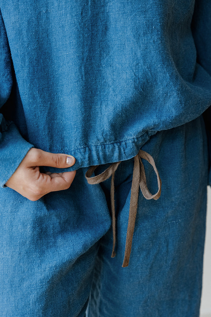 Hemp Long Sleeve - Indigo
