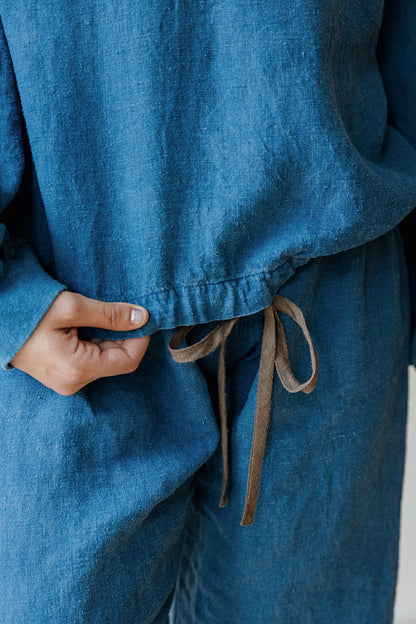 Hemp Long Sleeve - Indigo