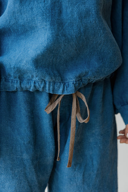 Hemp Long Sleeve - Indigo