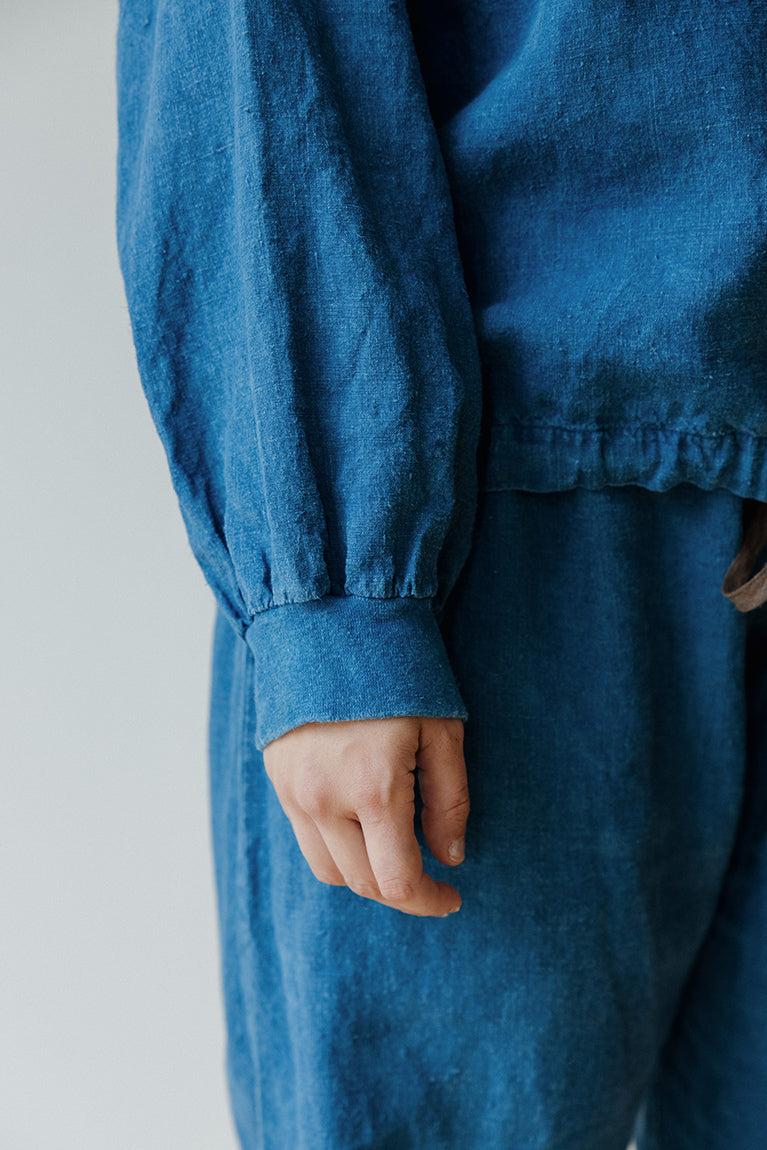 Hemp Long Sleeve - Indigo
