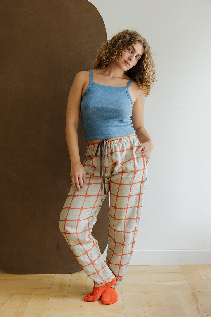 Hemp Tank - Indigo