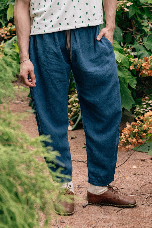 Hemp Pant- Indigo