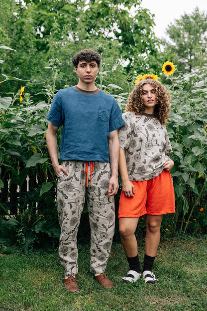 Hemp Pocket Tee - Indigo