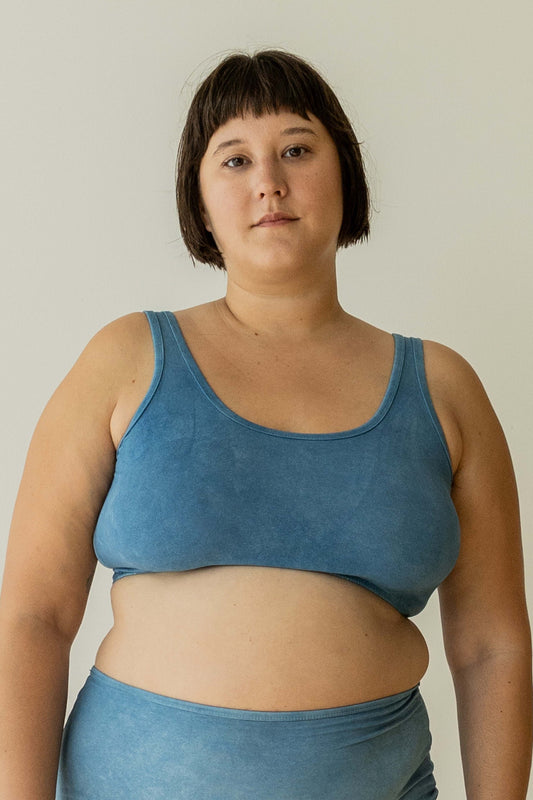 Hemp Bra - Indigo