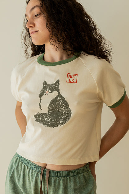 Not OK Kitty Tee