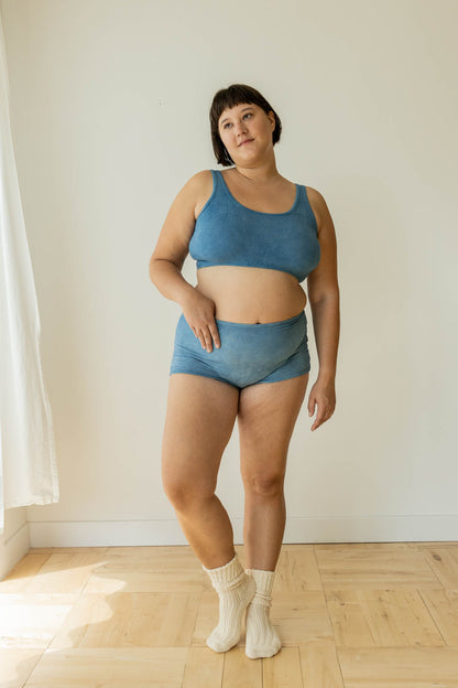Hemp Bra - Indigo