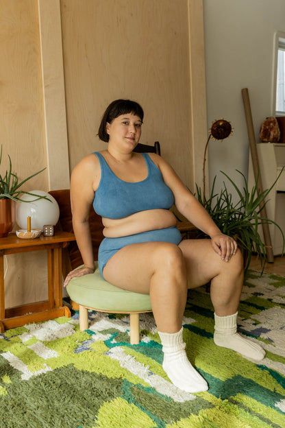 Hemp Bra - Indigo