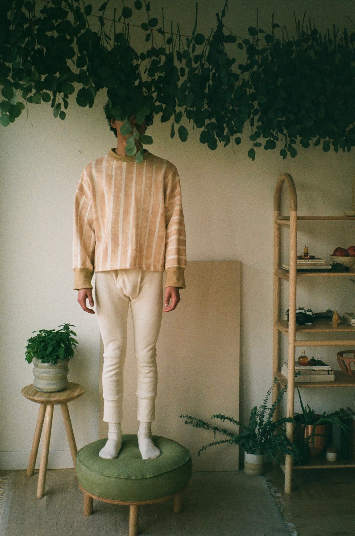 Chestnut Stripe Sweatshirt