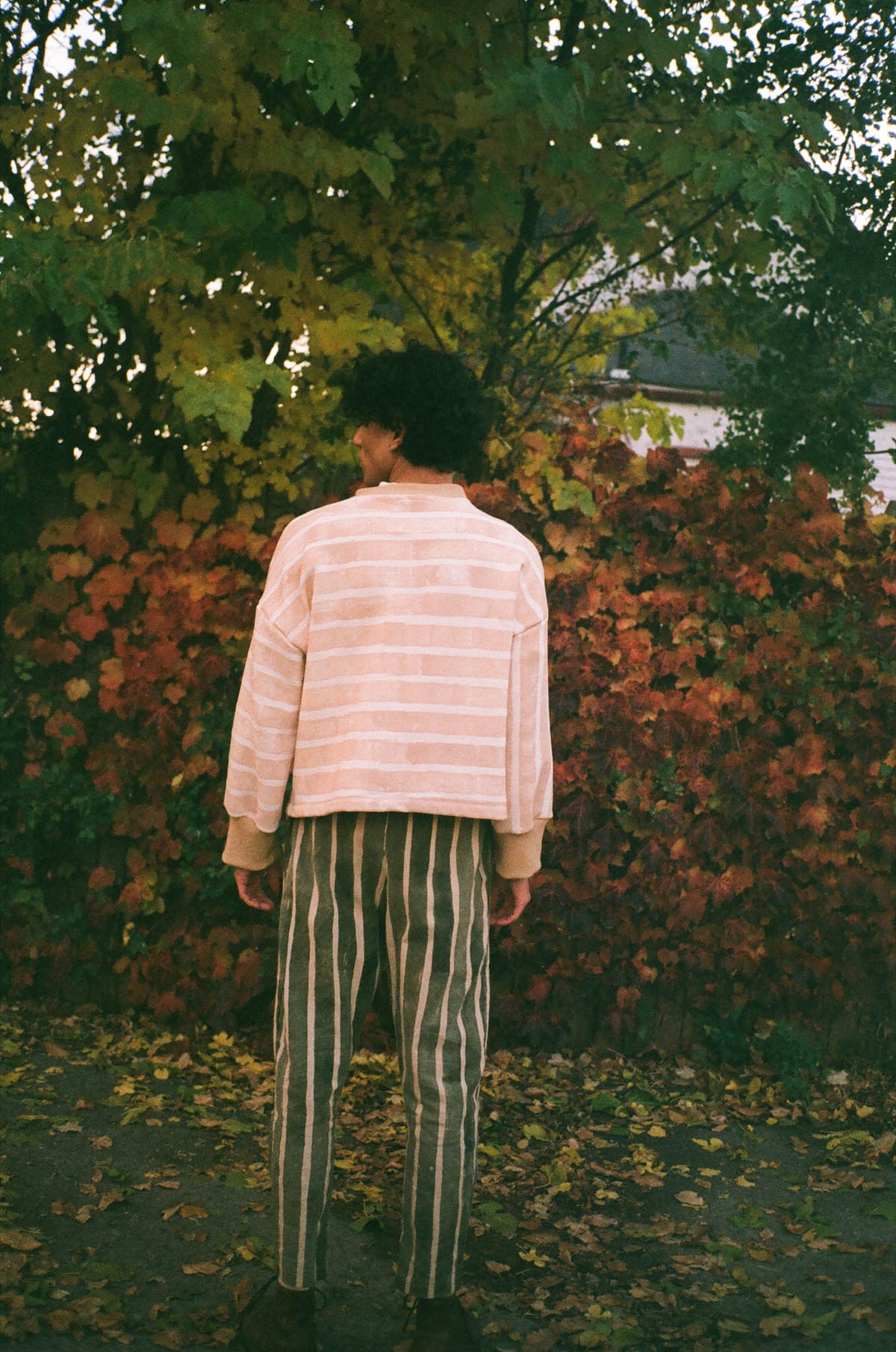 Chestnut Stripe Sweatshirt
