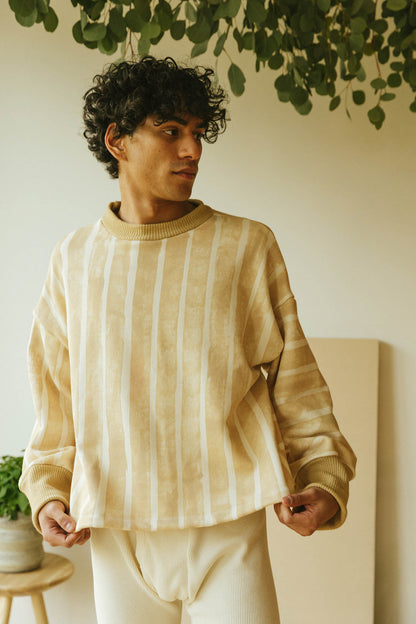Chestnut Stripe Sweatshirt